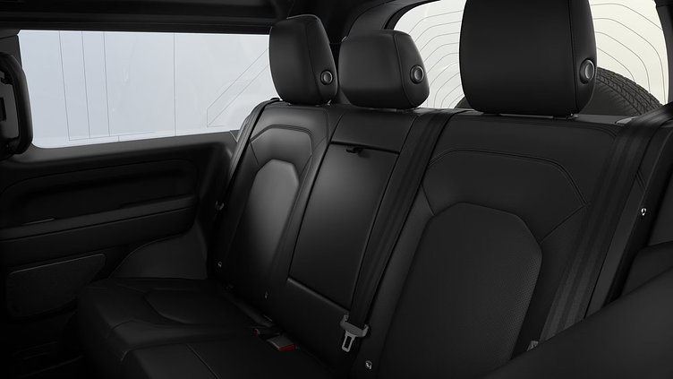 2025 New Land Rover Defender 90 Santorini Black D250 Diesel Mild Hybrid S