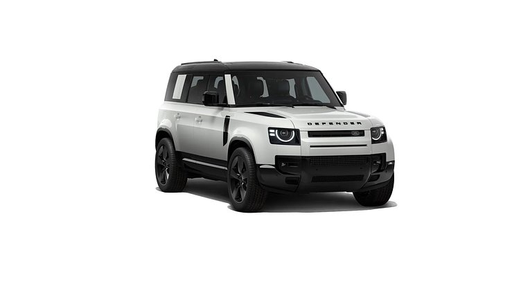 2025 New Land Rover Defender 110 Fuji White P425 Petrol V8 X-Dynamic SE