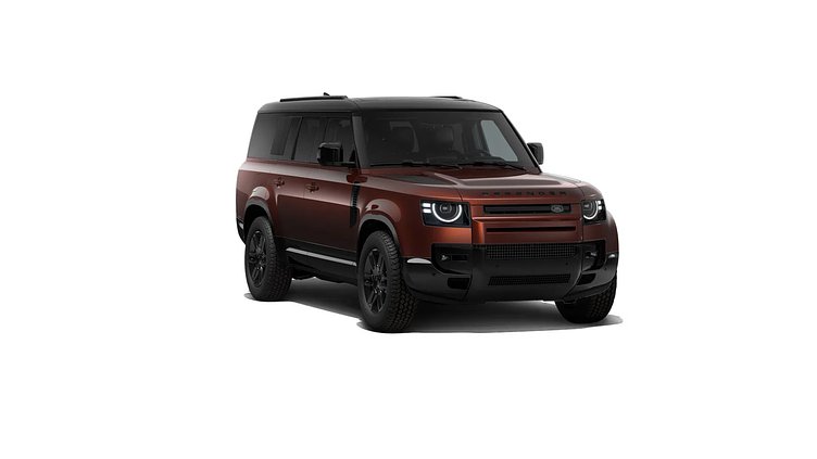2025 New Land Rover Defender 130 Sedona Red D350 Diesel Mild Hybrid X-Dynamic SE