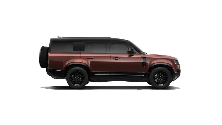 2025 New Land Rover Defender 130 Sedona Red D350 Diesel Mild Hybrid X-Dynamic SE