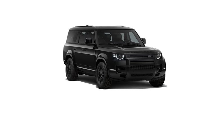 2025 New Land Rover Defender 130 Santorini Black D350 Diesel Mild Hybrid X-Dynamic SE