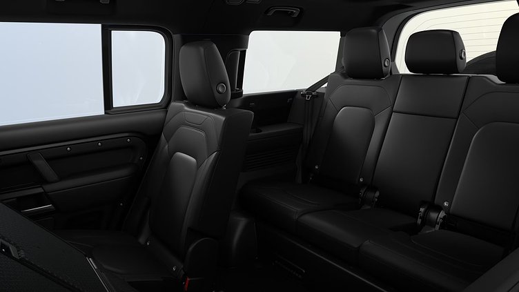 2025 New Land Rover Defender 130 Santorini Black D350 Diesel Mild Hybrid X-Dynamic SE