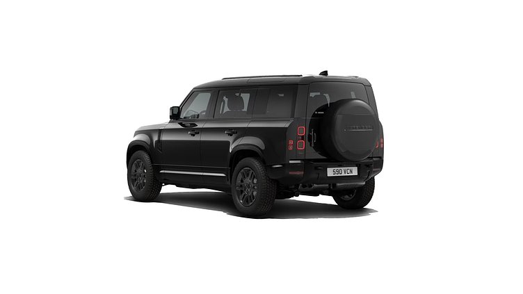 2025 New Land Rover Defender 110 Santorini Black D350 Diesel Mild Hybrid X-Dynamic HSE