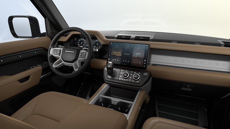 2025 New Land Rover Defender 110 Santorini Black D250 Diesel Mild Hybrid S