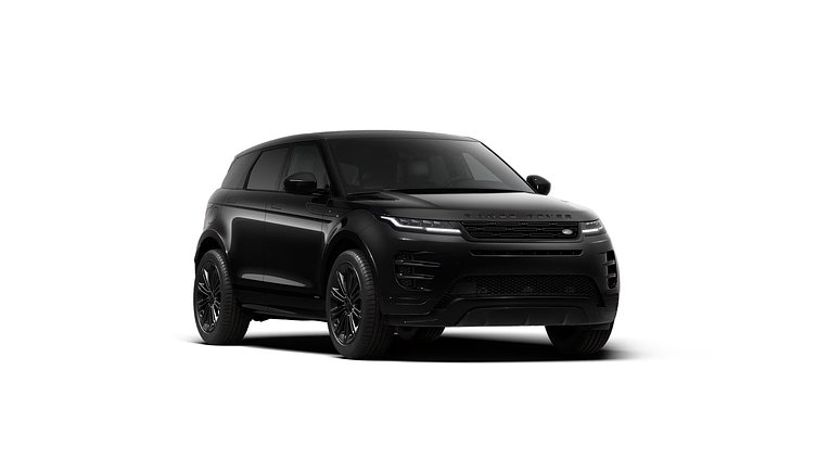 2025 New Land Rover Range Rover Evoque Santorini Black Petrol Plug In Hybrid Standard Wheelbase Autobiography