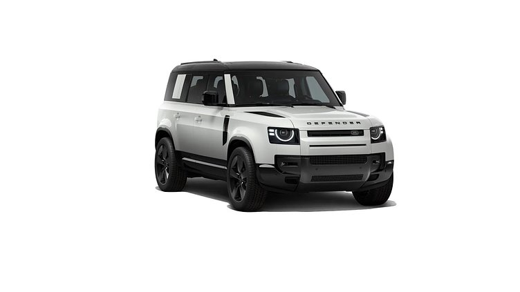 2025 New Land Rover Defender 110 Fuji White P425 Petrol V8 X-Dynamic SE