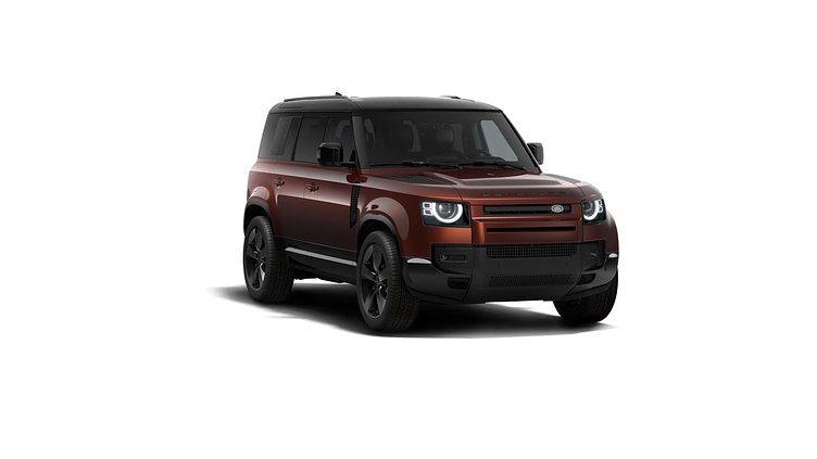 2025 New Land Rover Defender 110 Sedona Red D350 Diesel Mild Hybrid Sedona Edition