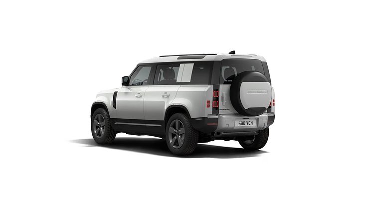 2025 New Land Rover Defender 110 Fuji White P400 Petrol Mild Hybrid S