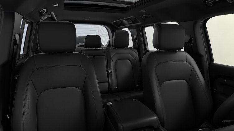 2025 New Land Rover Defender 110 Santorini Black D350 Diesel Mild Hybrid X-Dynamic SE