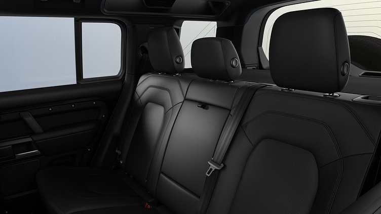 2025 New Land Rover Defender 110 Santorini Black D350 Diesel Mild Hybrid X-Dynamic SE