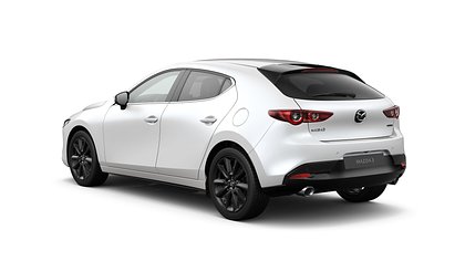 2025 NAUJI AUTOMOBILIAI Mazda 3 Snowflake White Pearl 2.5 M Hybrid e-Skyactiv G AT Centre-line (3)
