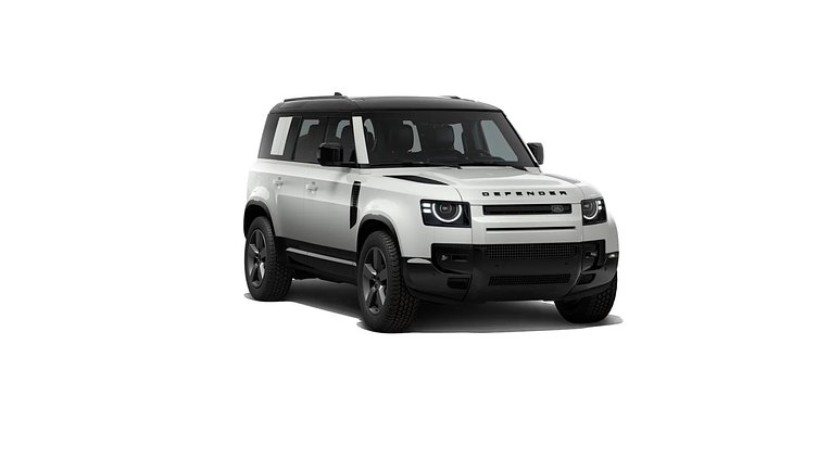 2025 New Land Rover Defender 110 Fuji White P425 Petrol V8 X-Dynamic HSE