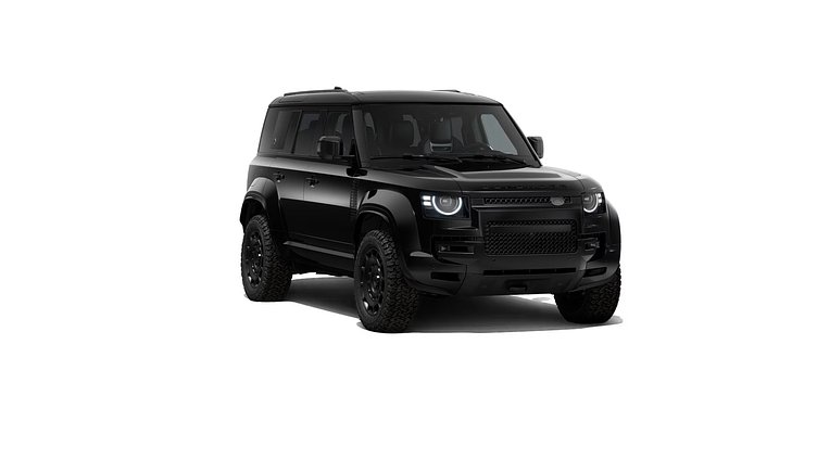 2025 New Land Rover Defender 110 Narvik Black P635 Petrol V8 Mild Hybrid OCTA OCTA Black