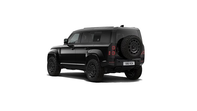 2025 New Land Rover Defender 110 Narvik Black P635 Petrol V8 Mild Hybrid OCTA OCTA Black