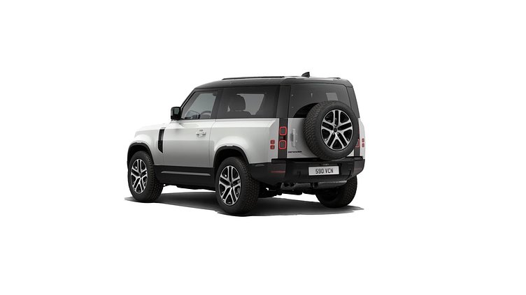 2025 New Land Rover Defender 90 Fuji White D250 Diesel Mild Hybrid S