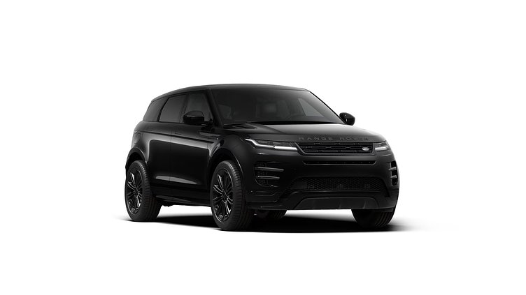 2025 New Land Rover Range Rover Evoque Santorini Black P250 Petrol Standard Wheelbase Dynamic SE