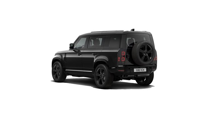2025 New Land Rover Defender 110 Santorini Black D350 Diesel Mild Hybrid X-Dynamic HSE