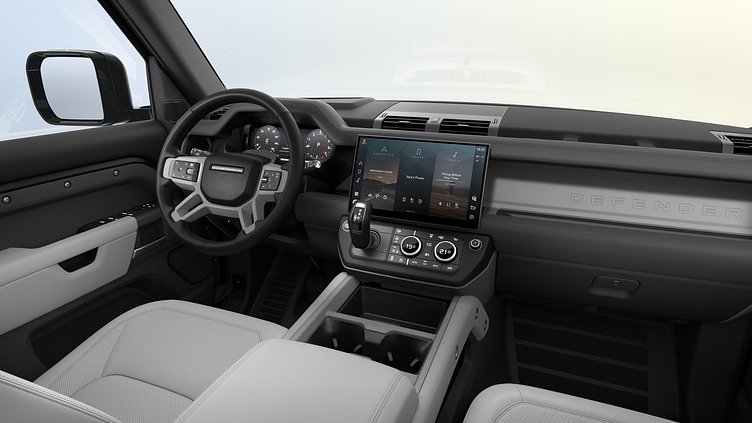 2025 New Land Rover Defender 110 Santorini Black P425 Petrol V8 X-Dynamic HSE