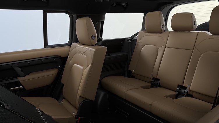 2025 New Land Rover Defender 130 Santorini Black D350 Diesel Mild Hybrid X-Dynamic SE