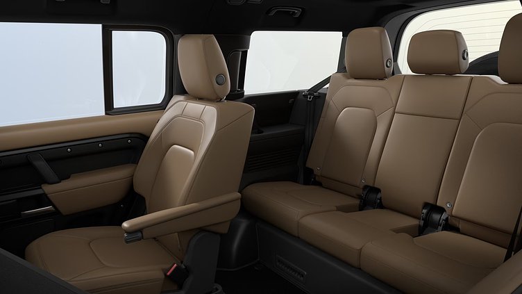 2025 New Land Rover Defender 130 Santorini Black D350 Diesel Mild Hybrid X-Dynamic SE