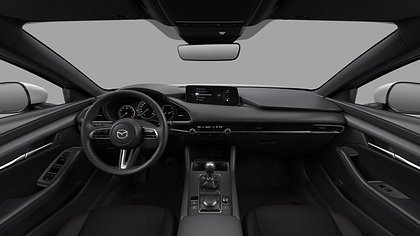 2025 Uusi Mazda 3 Snowflake White Pearl 2.5 M Hybrid e-Skyactiv G MT Centre-line (4)