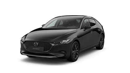 2025 Uusi Mazda 3 Jet Black 2.0 M Hybrid e-Skyactiv X MT Nagisa