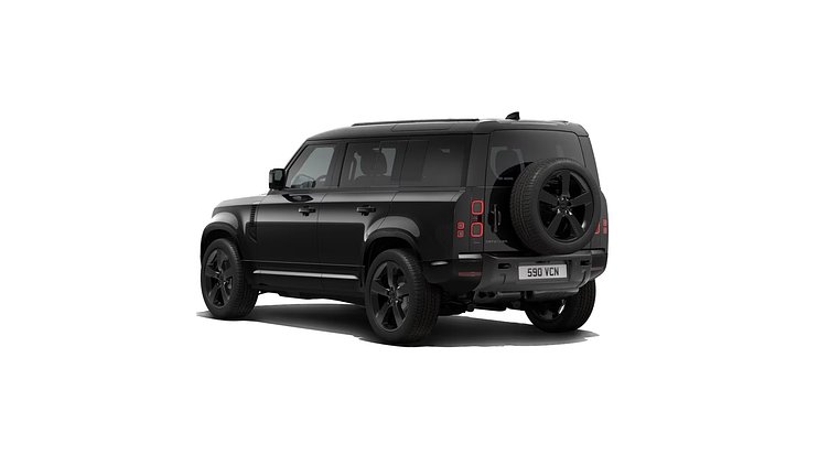 2025 New Land Rover Defender 110 Santorini Black D350 Diesel Mild Hybrid X-Dynamic SE