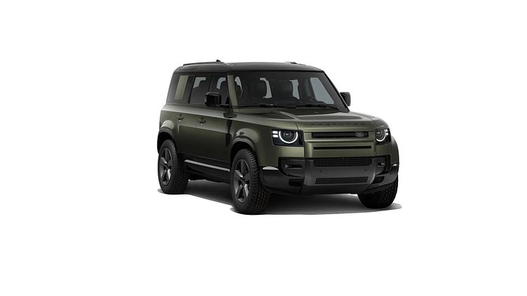 2025 New Land Rover Defender 110 Woolstone Green P425 Petrol V8 X-Dynamic SE
