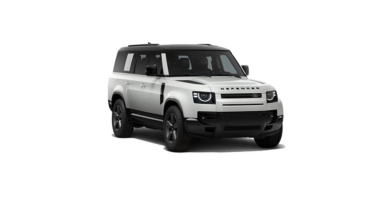 2025 New Land Rover Defender 130 Fuji White D350 Diesel Mild Hybrid X-Dynamic SE