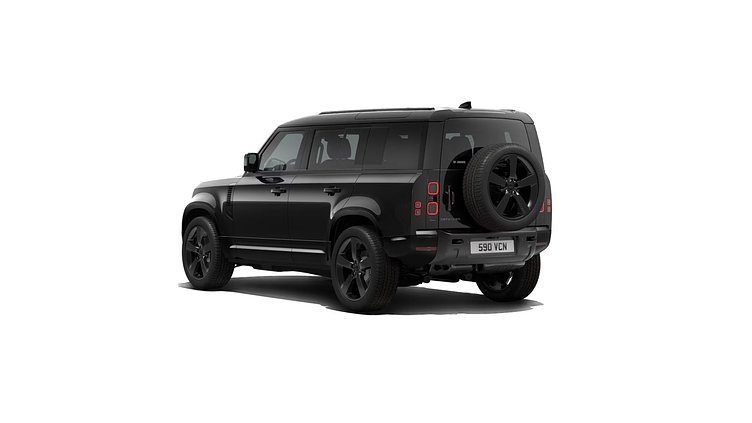 2025 New Land Rover Defender 110 Santorini Black D350 Diesel Mild Hybrid X-Dynamic SE