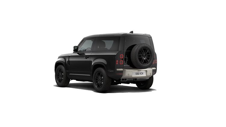 2026 New Land Rover Defender 90 Santorini Black D250 Diesel Mild Hybrid S