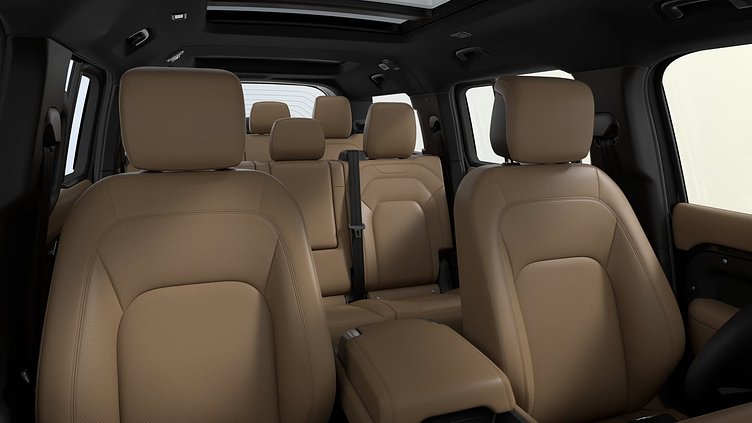2026 New Land Rover Defender 130 Santorini Black D350 Diesel Mild Hybrid X-Dynamic SE