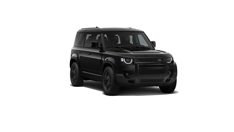 2025 New Land Rover Defender 110 Santorini Black D250 Diesel Mild Hybrid S
