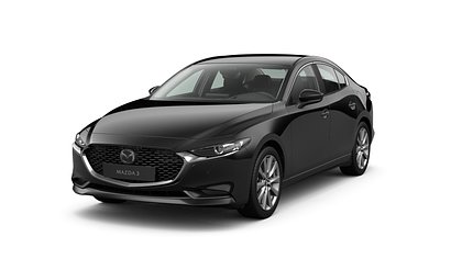 2026 Uus Mazda 3 Jet Black 2.5 M Hybrid e-Skyactiv G AT Centre-line