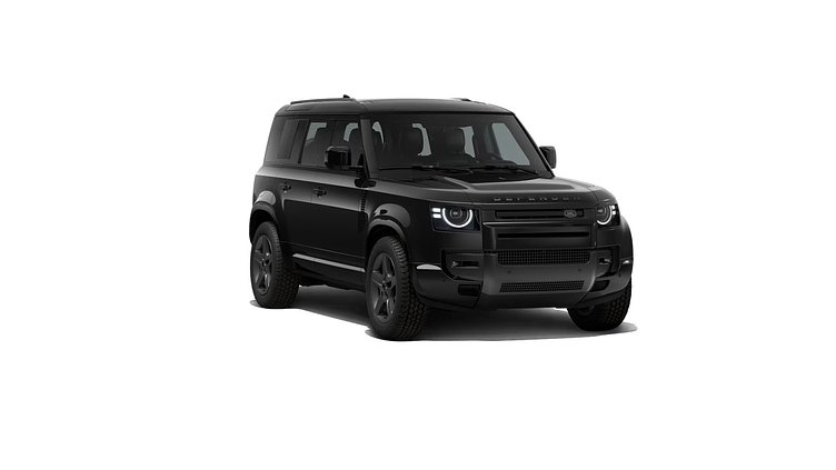 2026 New Land Rover Defender 110 Santorini Black D350 Diesel Mild Hybrid X-Dynamic SE