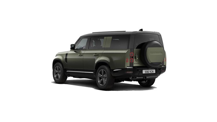 2026 New Land Rover Defender 130 Woolstone Green D350 Diesel Mild Hybrid X-Dynamic SE