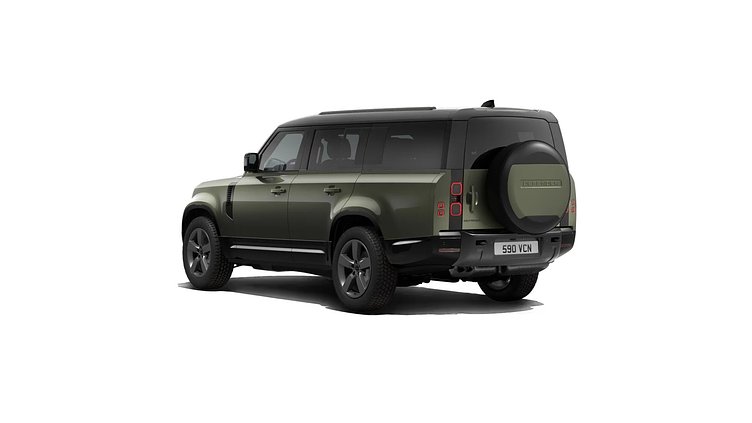 2026 New Land Rover Defender 130 Woolstone Green D350 Diesel Mild Hybrid X-Dynamic SE