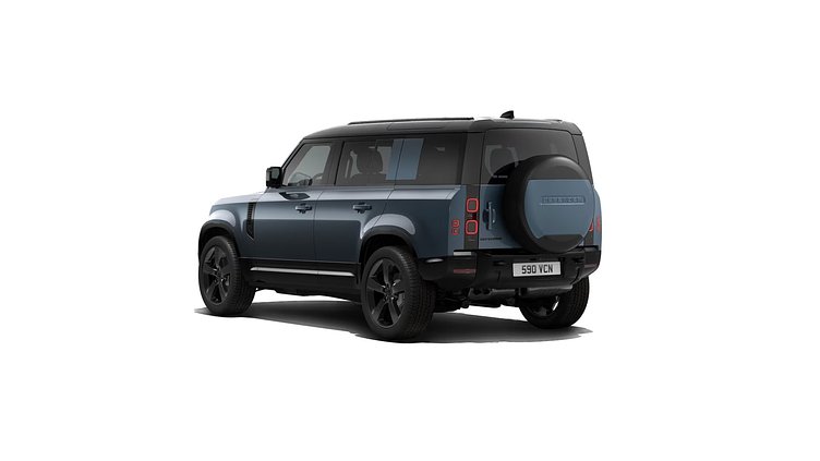 2026 New Land Rover Defender 110 Tasman Blue D350 Diesel Mild Hybrid X-Dynamic HSE