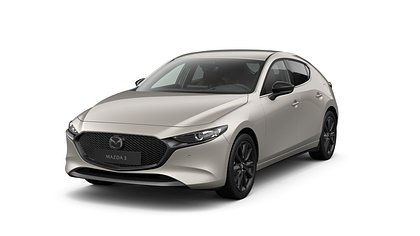 2026 Jauns Mazda 3 Platinum Quartz 2.5 M Hybrid e-Skyactiv G AT Nagisa