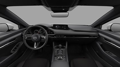 2026 Jauns Mazda 3 Snowflake White Pearl 2.5 M Hybrid e-Skyactiv G AT Centre-line (4)