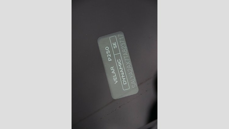 2025 Approved Land Rover Range Rover Velar Carpathian Grey P250 Petrol Standard Wheelbase Dynamic SE