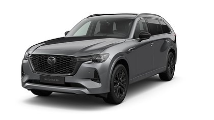 2026 Jauns Mazda CX-80 Machine Gray 3.3 e-Skyactiv D Homura Plus (1)