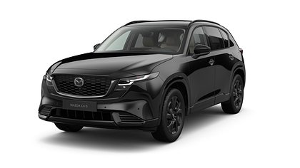 2026 NAUJI AUTOMOBILIAI Mazda CX-5 Jet Black 2.5 M Hybrid e-Skyactiv G Homura Tan AT SR (1)