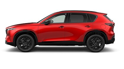 2026 Uus Mazda CX-5 Soul Red Crystal 2.5 M Hybrid e-Skyactiv G (141 hj) AWD AWD Homura Black AT SR (2)