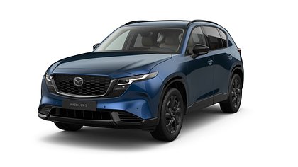 2026 NAUJI AUTOMOBILIAI Mazda CX-5 Navy Blue 2.5 M Hybrid e-Skyactiv G Homura Tan AT SR