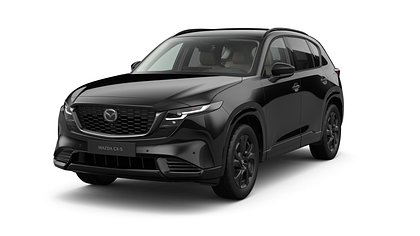 2026 NAUJI AUTOMOBILIAI Mazda CX-5 Jet Black 2.5 M Hybrid e-Skyactiv G Homura Tan AT (1)