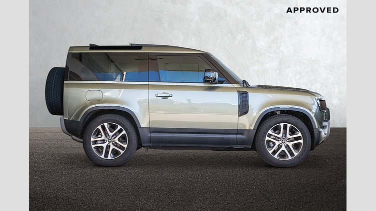 2022 Approved Land Rover Defender 90 Pangea Green D250 3.0L Inline 6 Cylinder Twin-Turbo Diesel Mild Hybrid D250 S - 23MY