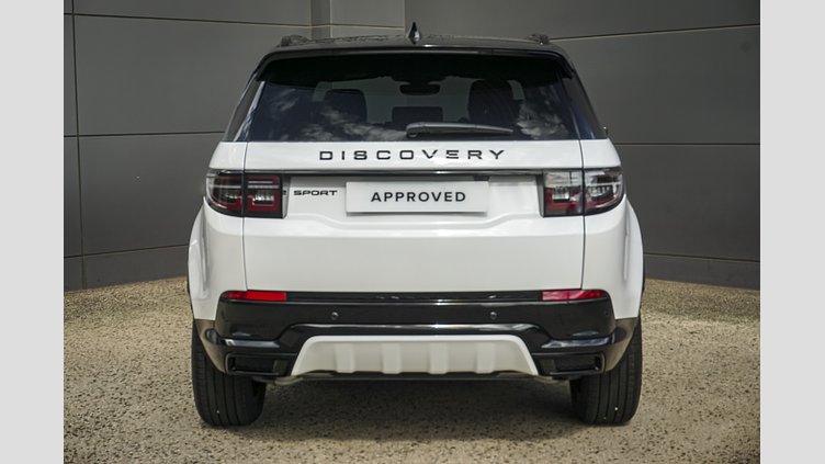 2025 Approved Land Rover Discovery Sport Ostuni Pearl White P250 Petrol Standard Wheelbase Landmark