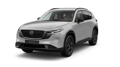 2026 Jauns Mazda CX-5 Lead Grey 2.5 M Hybrid e-Skyactiv G (141 ZS) Homura Tan AT (1)