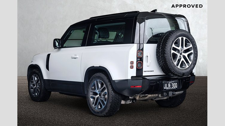 2025 Approved Land Rover Defender 90 Fuji White D250 3.0L Inline 6 Cylinder Twin-Turbo Diesel Mild Hybrid D250 S - 26MY
